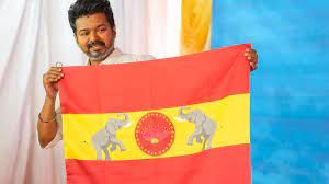 Photo #1 - India - Cinema - vijay_party_flag_spain